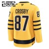 Lasten NHL Pittsburgh Penguins Pelipaita 2025-26 Fanatics Premium Sidney Crosby Alternate Gold